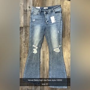 Vervet Bella high rise flare style V3032
size 31
